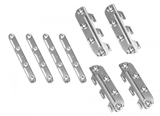 HETTICH 25183 Postelové spojovací kování, délka 130 mm, sada