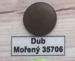 Krytka konfirmátu dub mořený