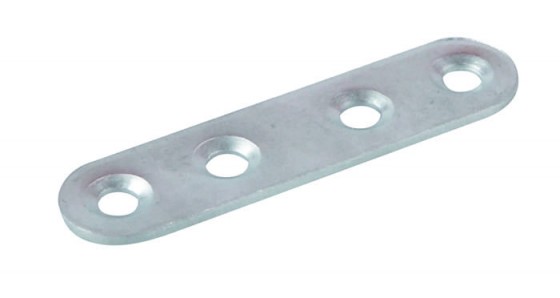STRONG Spojovací plech 60x15mm zinek bílý