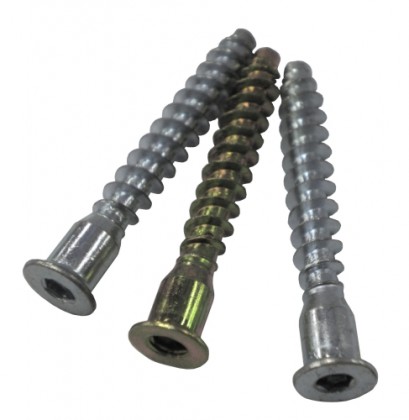 StrongFix Konfirmát drážky 7/70mm zinek bílý