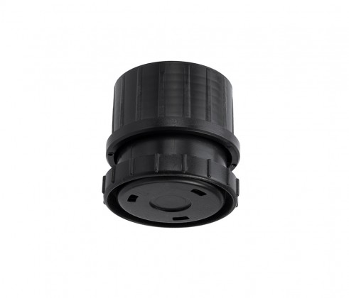 StrongLegs TS 001 Rektif. šroub s vložkou pro stolové nohy průměr 60 mm černý