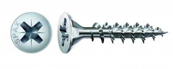 SPAX vrut 4x16mm zápustná hlava PZ W 4C MH