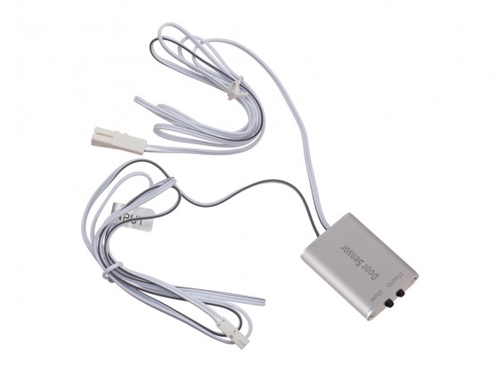 StrongLumio dveřní senzor alu, 12/24V 48/96W 4A konektory Mini, stříbrná