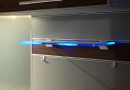 LED svítidlo pro skleněné police - 2 ks + napájecí zdroj bílá