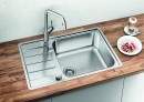 BLANCO 525110 Dřez Lemis XL 6S-IF Compact s excentrem nerez kartáčovaná