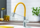 BLANCO 524813 Baterie VIU-S chrom/lemon, kiwi, orange, lava grey
