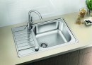 BLANCO 525120 Dřez Dinas XL 6 S Compact s excentrem nerez kartáčovaná