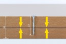 SPAX vrut 4x33mm zápustná hlava TXS,W,4C MH dvojitý závit (TUPL)