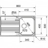 FRANKE Dřez SRX 611-86/7L 860x500mm