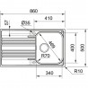 FRANKE Dřez SRX 611-86/2P 860x500mm