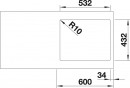 BLANCO 524107 Dřez Subline 500-IF InFino manuál Silgranit PuraDur antracit