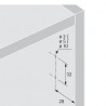 HETTICH 9239088 PTOs pro závěsy s integrovaným tlumením bílá