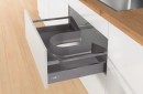 HETTICH 9204284 kovový kryt odpadů pod dřez/umyvadlo antracit