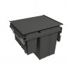 GOLLINUCCI Sorter 580 EVO 600mm včetně výsuvů a víka 2x29l+2x8l antracit