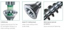 SPAX vrut M 4x60/40mm zápustná hlava TXS W C částečný závit