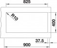 BLANCO 523588 Dřez Subline 480/320-U InFino manuál Silgranit PuraDur bílá