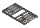 K-BLUM Antaro M 500 mm/30 kg, šedé, vrut+příborník ZSI.90VEI6
