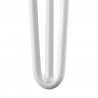 StrongLegs stolová noha TS003 710mm bílá lesklá
