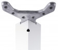 StrongLegs stolová noha TA001 1100R/60x60mm eloxovaný hliník