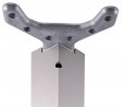 StrongLegs stolová noha TA001 1100R/60x60mm imitace nerezi