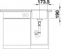 BLANCO 523416 Dřez Subline 320-F Silgranit InFino manuál antracit
