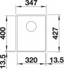 BLANCO 523416 Dřez Subline 320-F Silgranit InFino manuál antracit