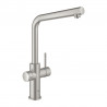 GROHE 31454DC1 Blue Home startovní sada L-výpusť Supersteel