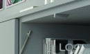 IF zápustný magnet K-Lock 10x27mm šedá