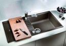 BLANCO 523263 Dřez Zia XL 6 S Compact s excentrem Silgranit PuraDur antracit