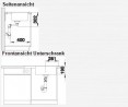 BLANCO 523774 Dřez Zenar XL 6S Compact InFino s excentrem Silgranit antracit