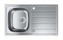 GROHE 31552SD1 Dřez K200 45-S 860 x 500mm nerez ocel, kartáčovaná