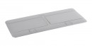 LEGRAND Pop-up dvojitá, 4x 230V, hliník