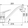 FRANKE Baterie FC 9541.901 černá matná