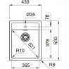 FRANKE Dřez SID 610-40 430x530mm béžová