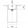 FRANKE Dřez MRG 110-37 403x433mm onyx