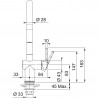 FRANKE Baterie FN 4090.901 Active New černá matná