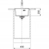 FRANKE Dřez MRG 610-37 RTL 410x510mm sahara