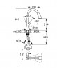 GROHE 30440DC0 Baterie SCALA C-výpusť s vytah. sprchou se 3 proudy supersteel