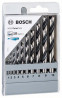 BOSCH 2608577348 Sada vrtáků do kovu HSS PointTeQ 1–10 mm, 10 kusů