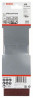 BOSCH 2608606072 3dílná sada brusných pásů X440 75 x 533 mm, P100