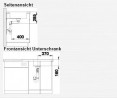 BLANCO 523140 Dřez Lantos XL 6 S-IF s excentrem nerez kartáčovaná