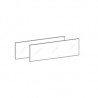HETTICH 9283180 Avantech YOU skleněná výplň 10mm pro Inlay 187/450mm