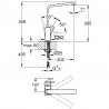 GROHE 31255000 Baterie Eurocube L-výpusť chrom