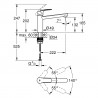 GROHE 30464000 Baterie Via chrom