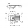 GROHE 31562SD1 Set K200 nerez ocel kartáčovaná + Bau Edge chrom