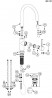 BLANCO 523121 Baterie Candor-S nerez kartáčovaná