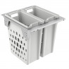 HETTICH 9279106 AvanTech YOU Pull Laundry - koš na prádlo 600 500 mm plast bílý