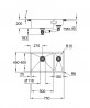 GROHE 31575SD1 Dřez K700U 80-S 760 x 450mm dřez vlevo nerez ocel, kartáčovaná
