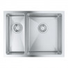 GROHE 31576SD1 Dřez K700U 60-S 585 x 440mm dřez vpravo nerez ocel, kartáčovaná