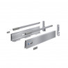 HETTICH Atira zásuvka 144, 470mm/30kg, stříbrná, SiSy